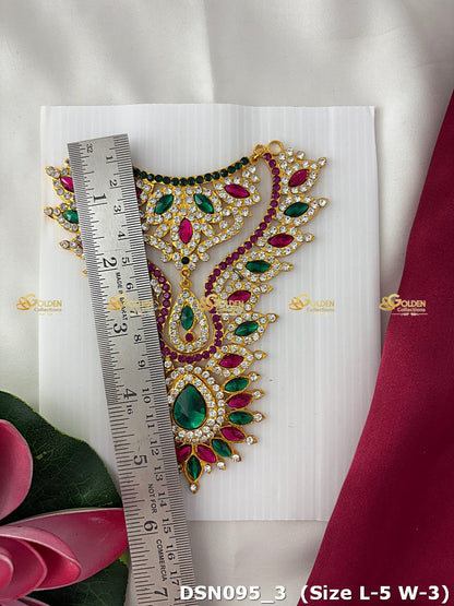 indian deity stone necklace limited edition dsn 095_3