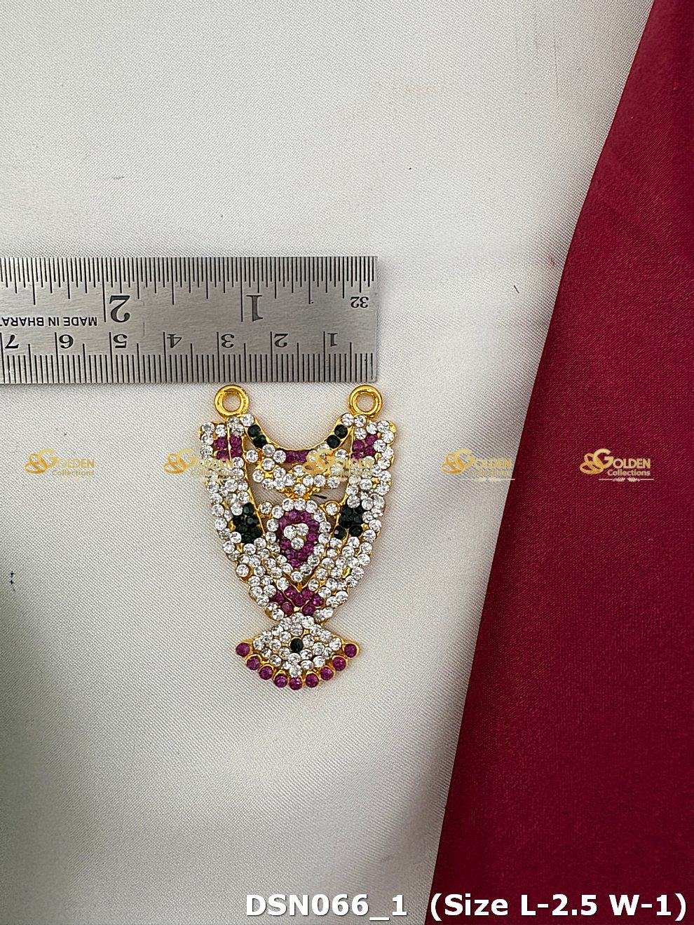 indian god jewellery ammavaru short haram dsn 066_2