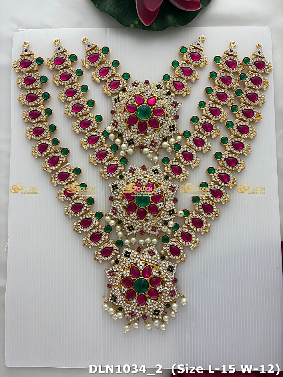 Jewellery For Goddess Idol Divine Adornments Goldencollections_1