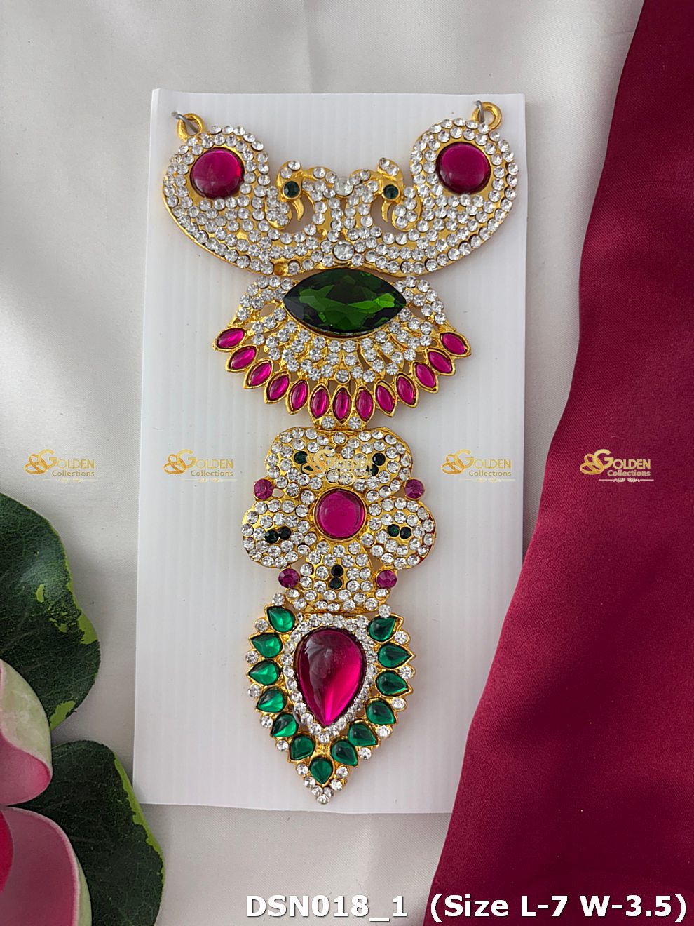 jewellery for goddess idol goldencollections dsn 018_1