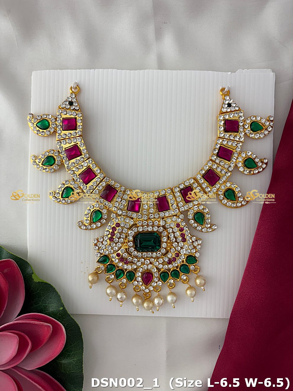 Goddess 1 Step Short Necklace DSN002 deity short necklace image 1