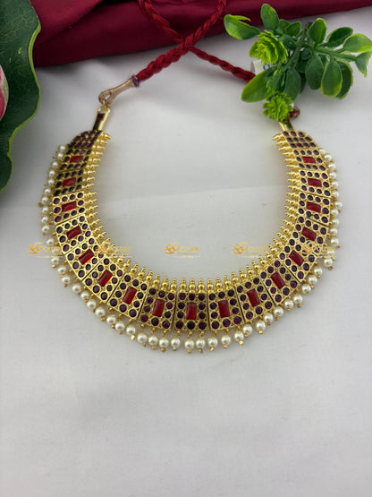 Kemp Bharatanatyam Necklace