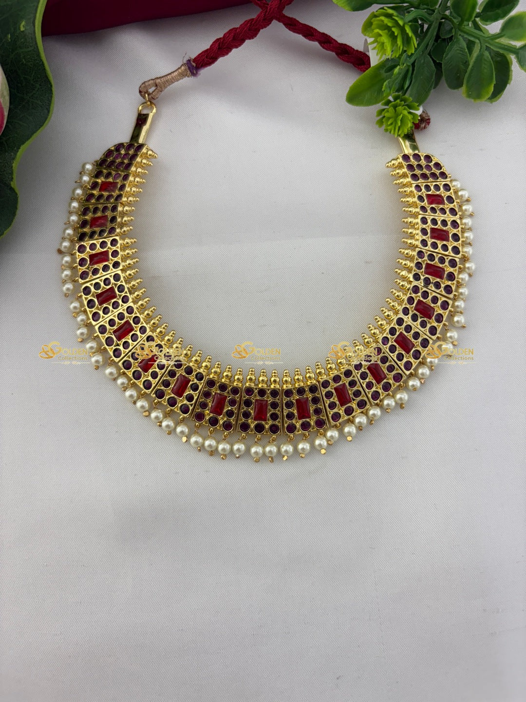 kemp bharatanatyam necklace