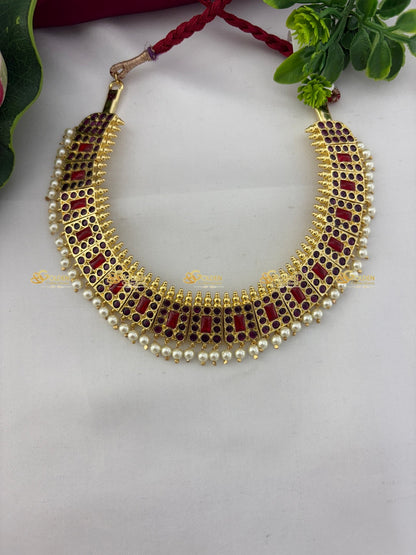 kemp bharatanatyam necklace