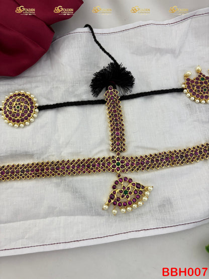  GOLDENCOLLECTIONS kemp headset arangetram bharatanatyam