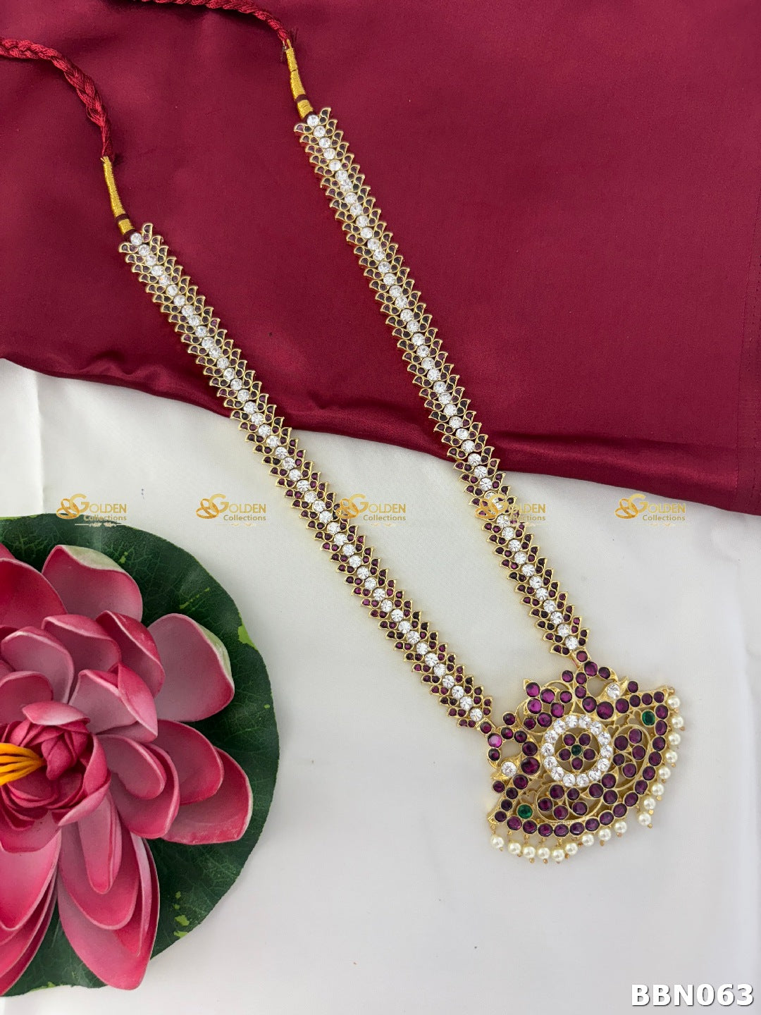 Kemp Long Haram | Antique Temple Jewellery Set for Arangetram