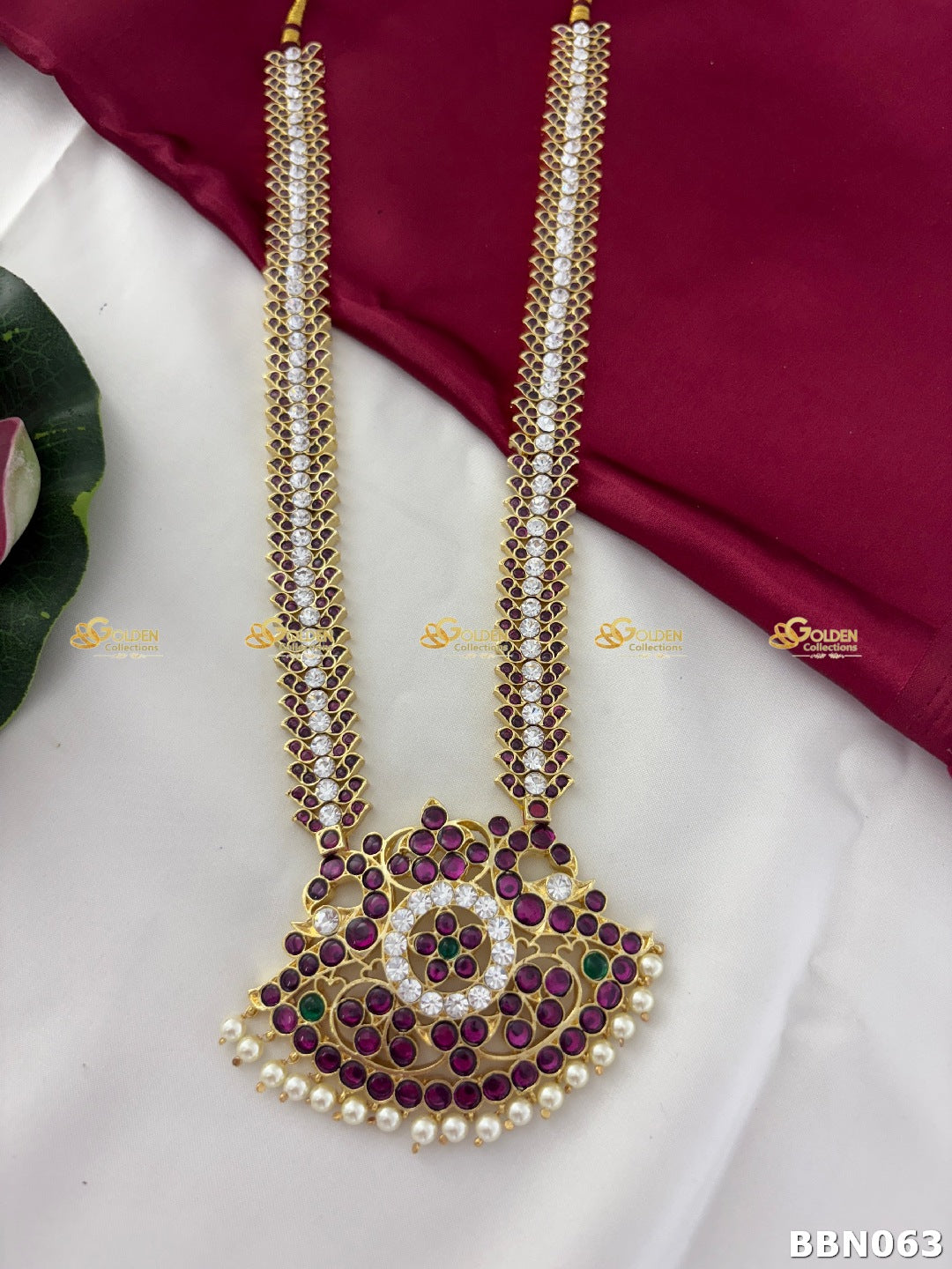 Kemp Long Haram | Antique Temple Jewellery Set for Arangetram