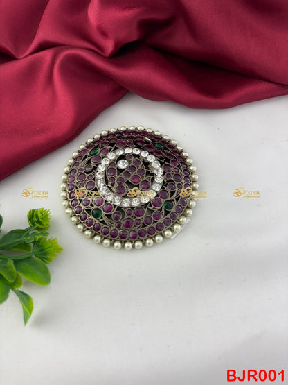 kemp rakodi bharatanatyam temple jewellery hair ornament