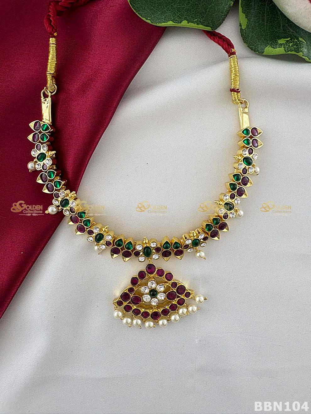 kemp-short-necklace-bharatanatyam-dance-BBN014