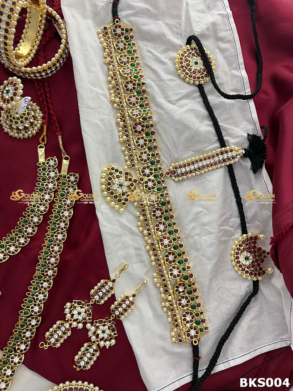 kempu-long-haram-bharatanatyam-temple-jewellery