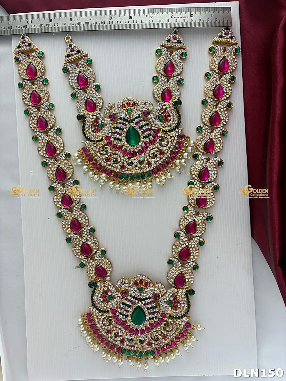 Lakshmi / Amman 2 Step Long Haram DLN150 deity long haram image 2
