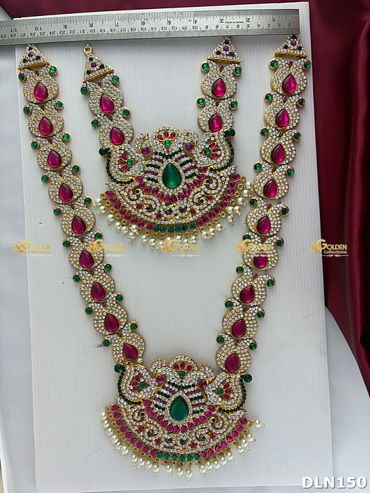 Lakshmi / Amman 2 Step Long Haram DLN150 deity long haram image 2