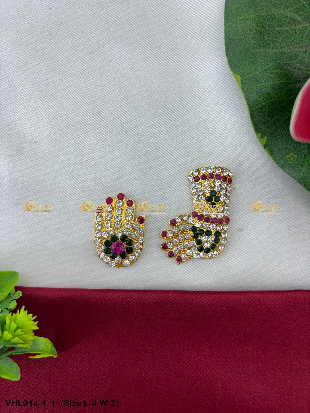 Balaji Vishnu Folded Hastham VHL014 deity hastham padam for idol alankaram image 4