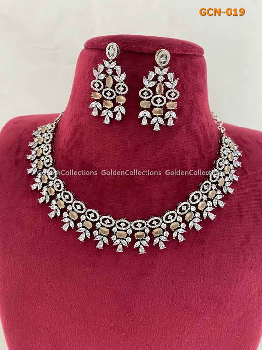 Necklace And Earring Set : Indian Style Necklace Designs GoldenCollections 