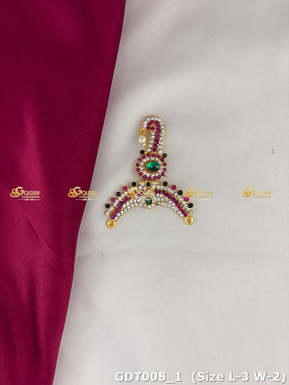 Ornamental Turai for God Idols - GoldenCollections GDT-008 - Image 1