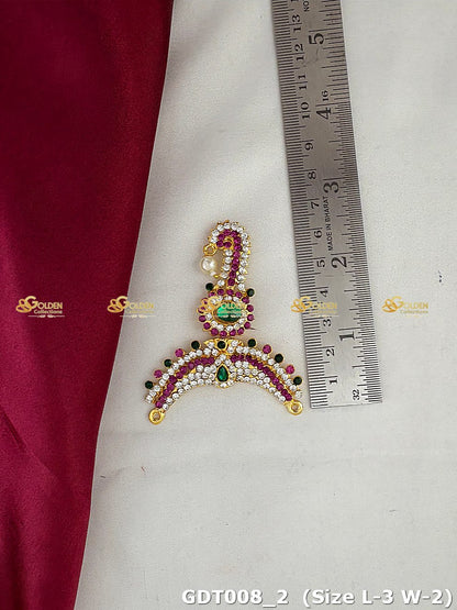 Ornamental Turai for God Idols - GoldenCollections GDT-008 - Image 2