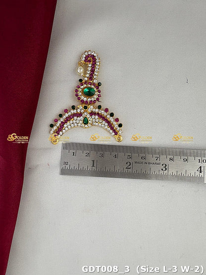 Ornamental Turai for God Idols - GoldenCollections GDT-008 - Image 3