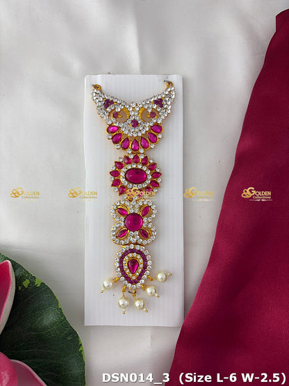 ornate deity short necklace goldencollections dsn 014_1