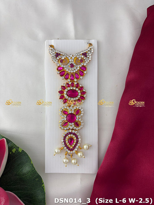 ornate deity short necklace goldencollections dsn 014_1