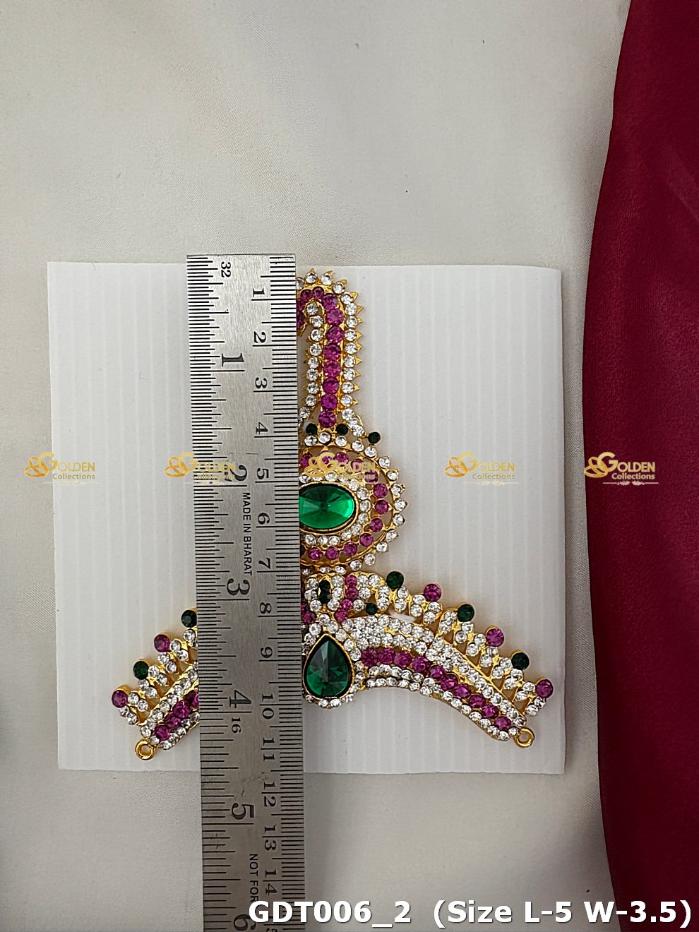 Premium God Turai for Pooja Decor - GoldenCollections GDT-006 - Image 2