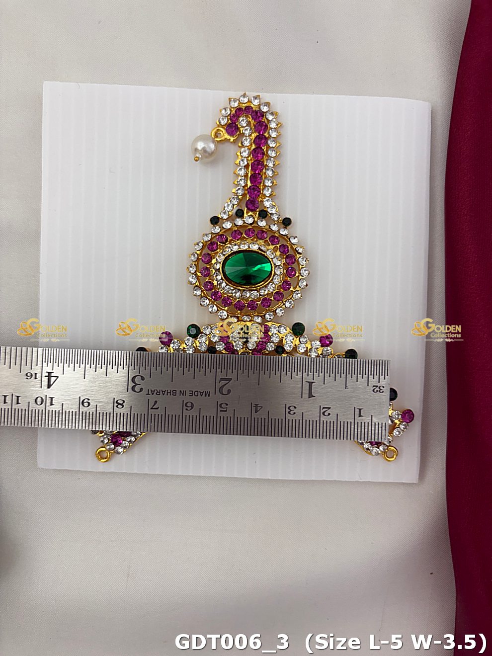 Premium God Turai for Pooja Decor - GoldenCollections GDT-006 - Image 3