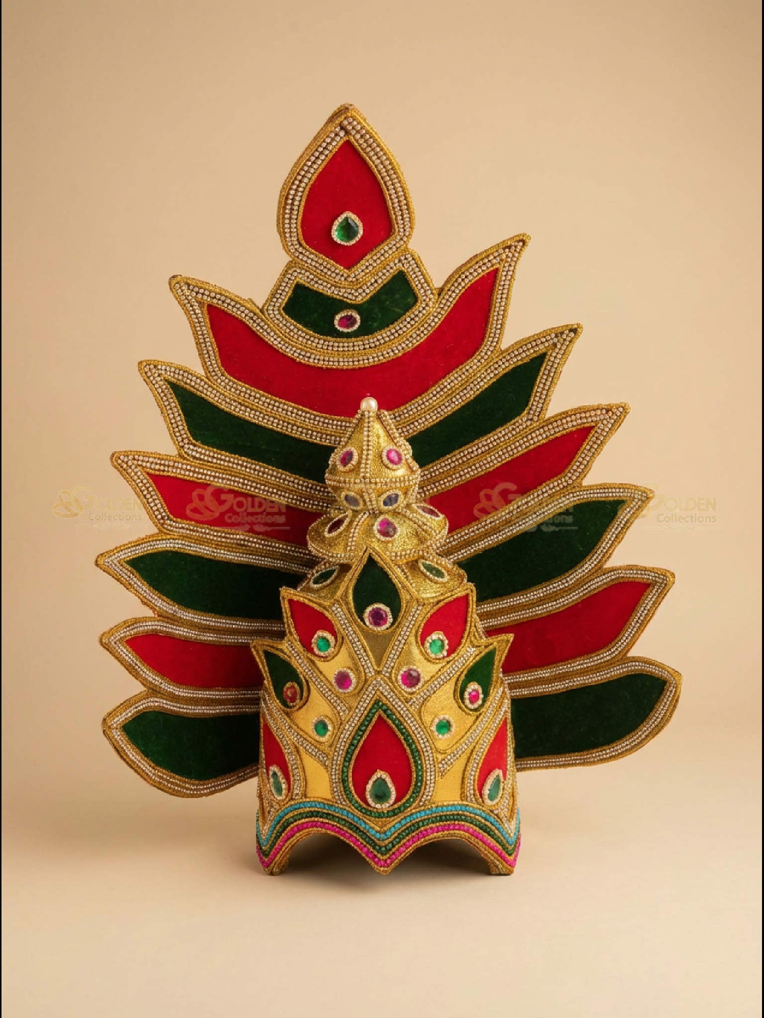 Bharatanatyam Drama Dance Crown BDC-030 for Bharatanatyam and Kuchipudi dance