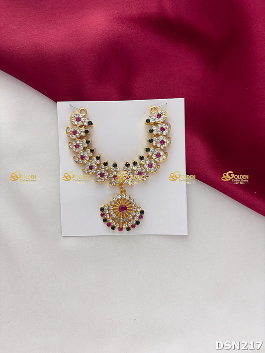 Deity Short Necklace DSN217 deity short necklace image 1
