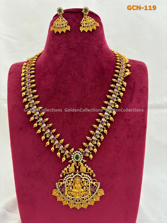 Simple Pearl Necklace : Modern Necklace Online GoldenCollections 