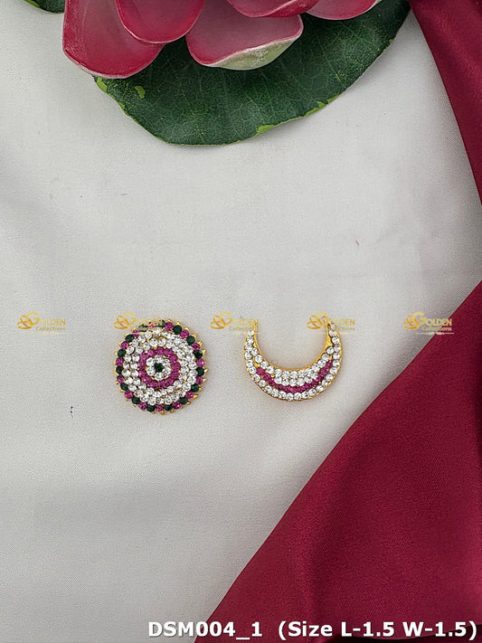 Surya Moon Idol Ornament Set For Pooja Dsm004 Image 1