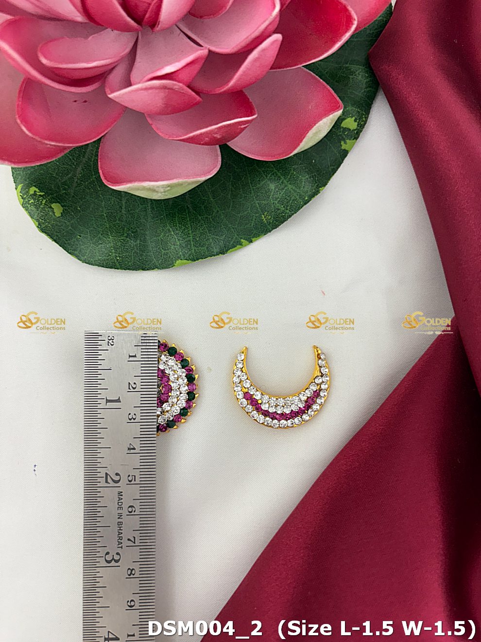 Surya Moon Idol Ornament Set For Pooja Dsm004 Image 2