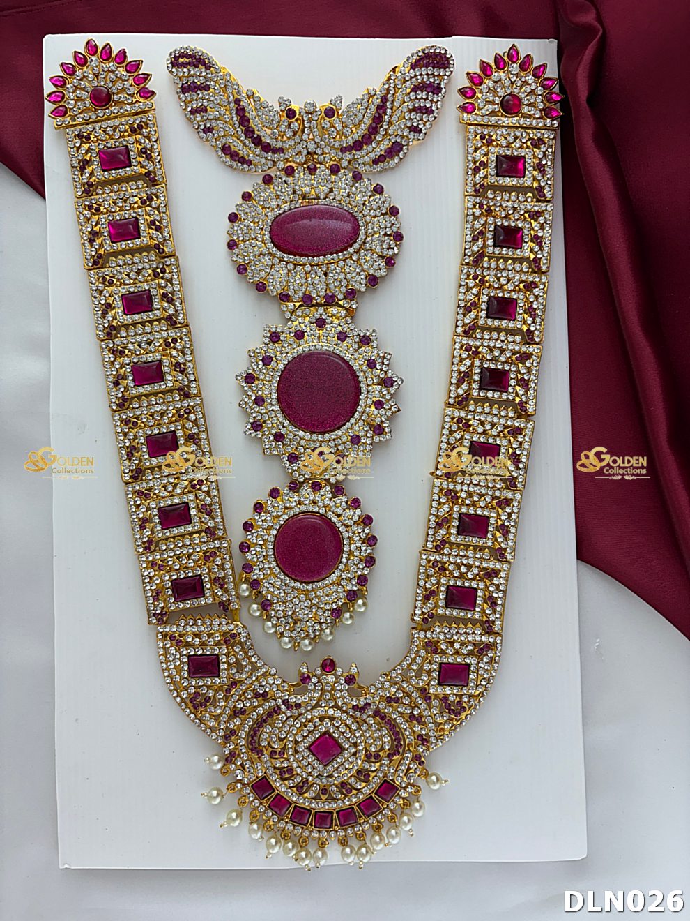 Deity Pink 2 Step Long Haram DLN026 deity long haram image 1