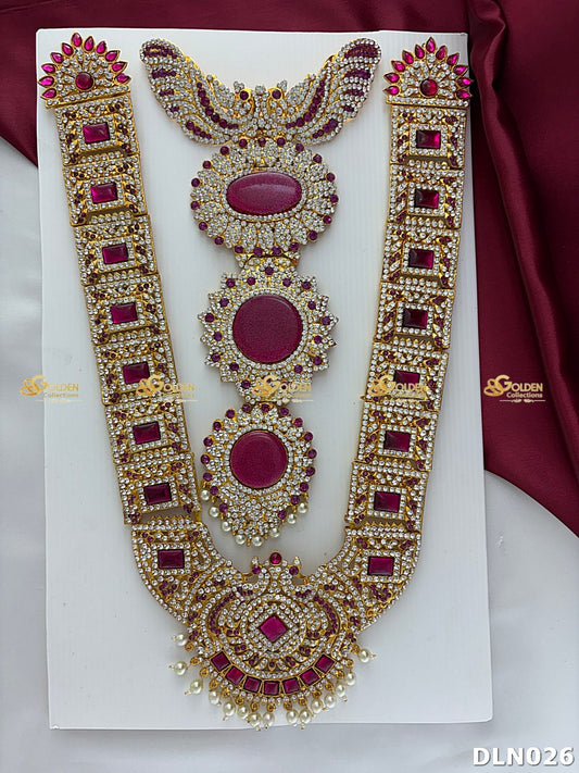 Deity Pink 2 Step Long Haram DLN026 deity long haram image 1