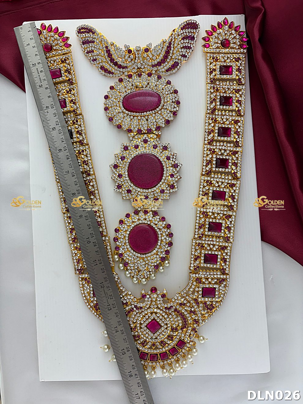 Deity Pink 2 Step Long Haram DLN026 deity long haram image 2