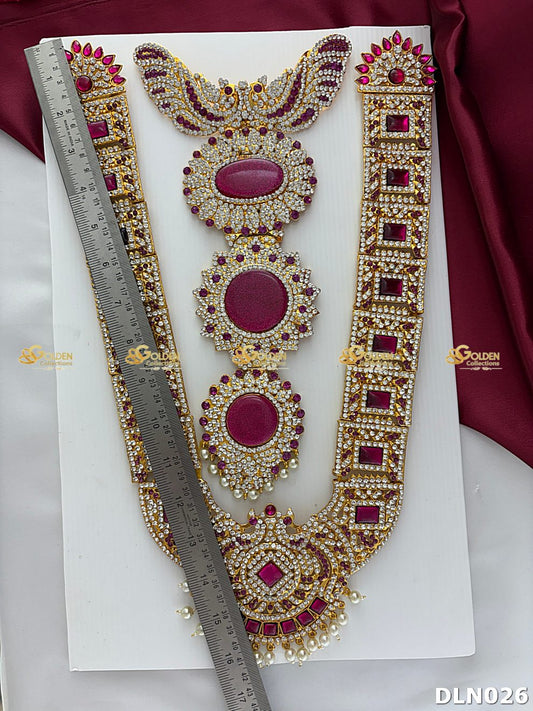 Deity Pink 2 Step Long Haram DLN026 deity long haram image 2
