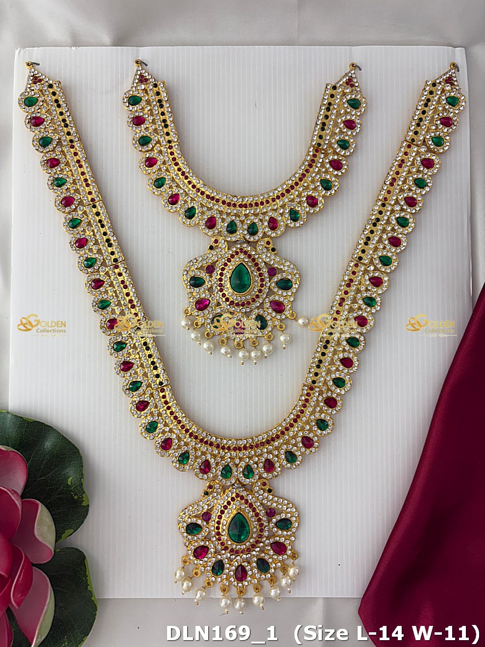 Temple Deity Necklace Shop Deity Jewellery Online Dln 169_1