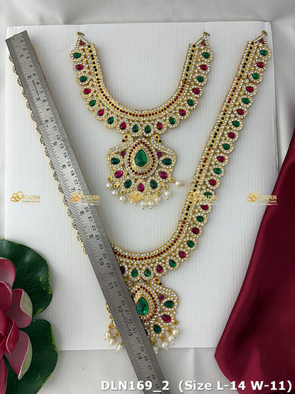 Temple Deity Necklace Shop Deity Jewellery Online Dln 169_2