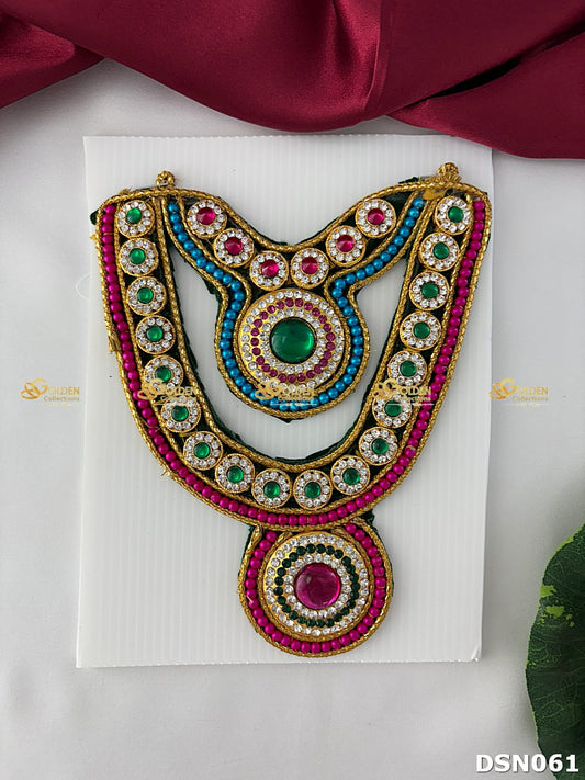 Deity 2 Step Short Necklace DSN061 deity short necklace image 1