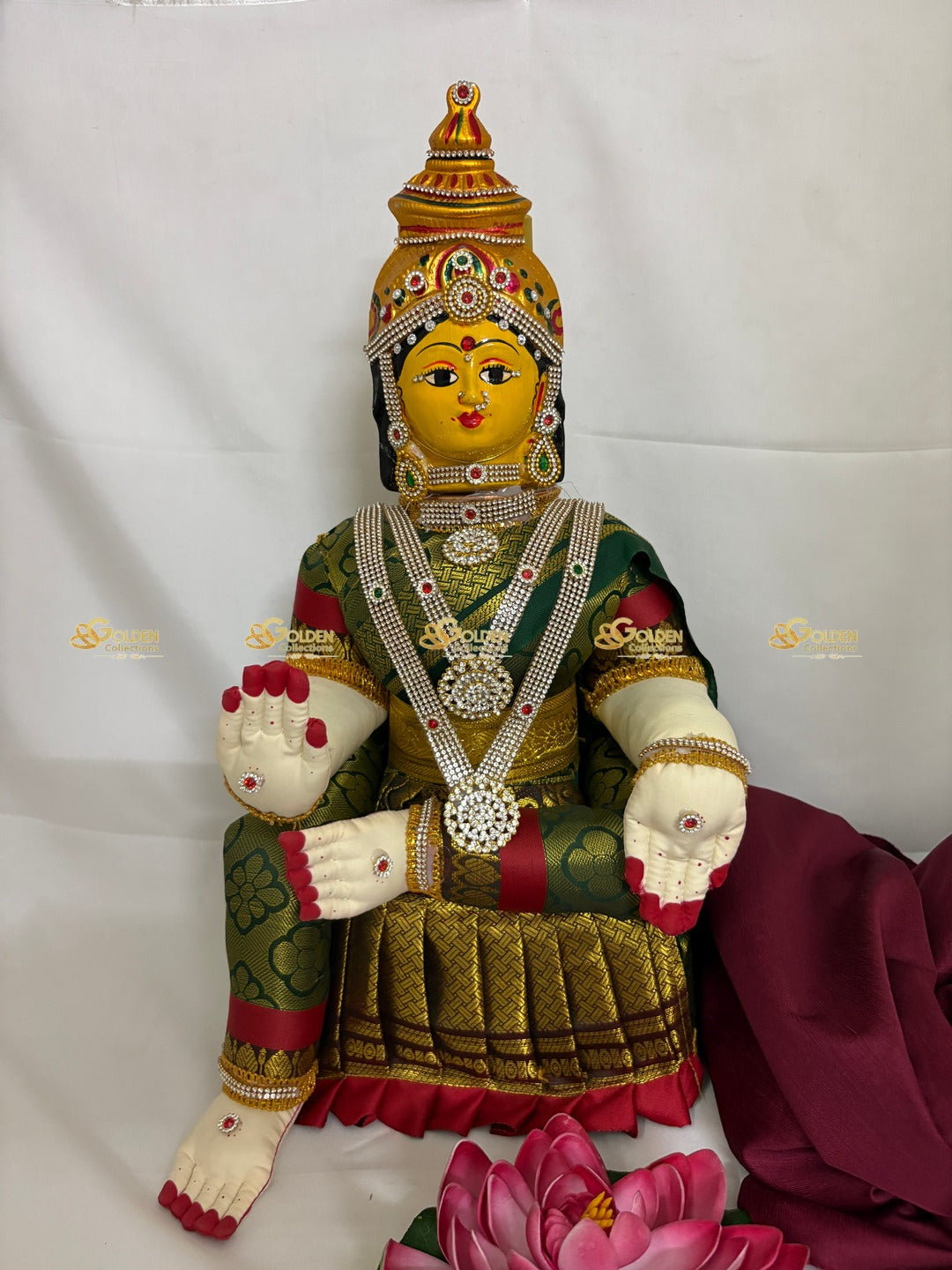Varalakshmi Amman Idol Full Set VVD137 for Varalakshmi Vratham pooja image 2