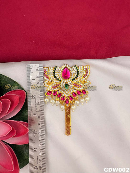 Premium lotus ornament for Varalakshmi Vratham pooja