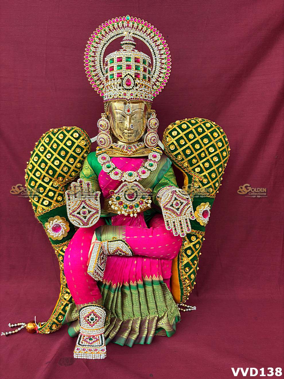 Varalakshmi Amman Idol Full Set VVD138 for Varalakshmi Vratham pooja image 1