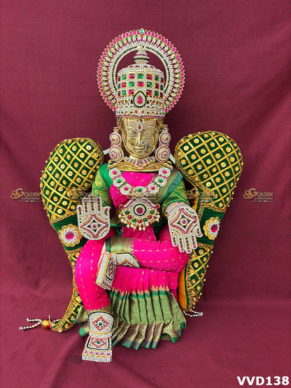 Varalakshmi Amman Idol Full Set VVD138 for Varalakshmi Vratham pooja image 3