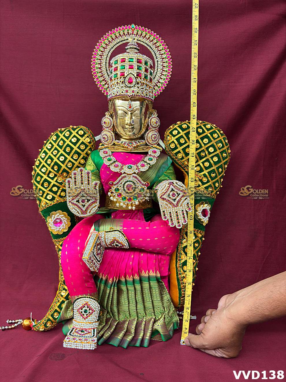 Varalakshmi Amman Idol Full Set VVD138 for Varalakshmi Vratham pooja image 4
