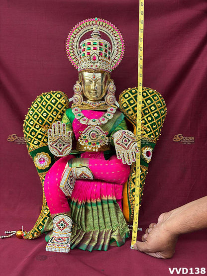 Varalakshmi Amman Idol Full Set VVD138 for Varalakshmi Vratham pooja image 4