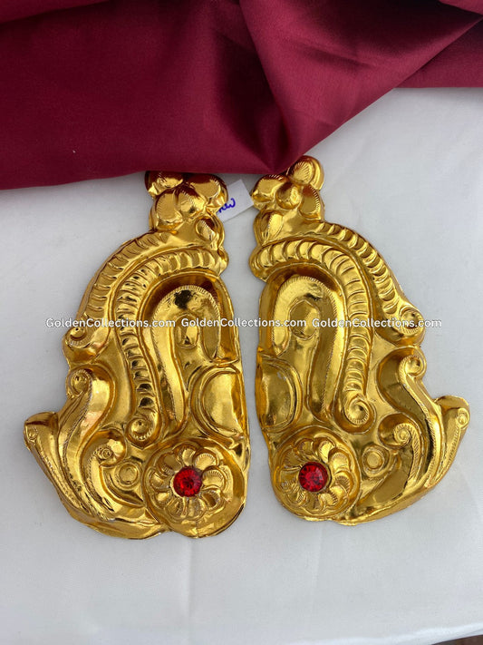 Alangaram Earrings Collection - GoldenCollections DGE-092