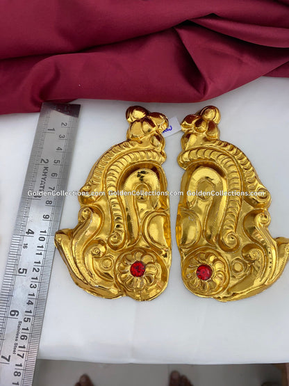 Alangaram Earrings Collection - GoldenCollections DGE-092 2