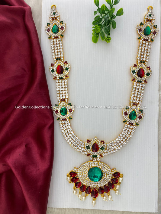 Amman Stone Necklace - GoldenCollections DLN-048