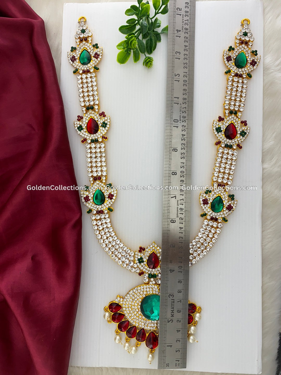 Amman Stone Necklace - GoldenCollections DLN-048 2