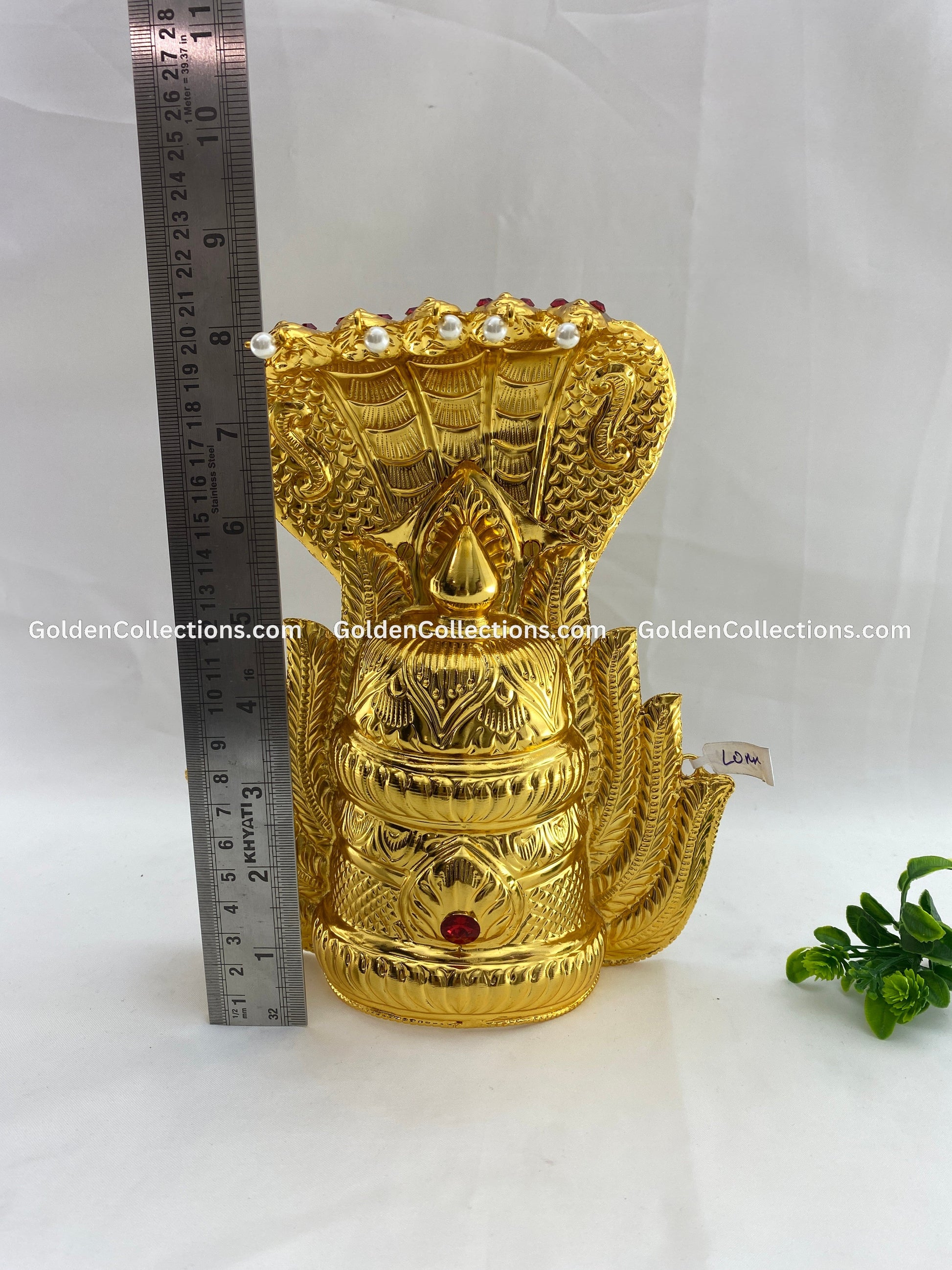 Ammavari Gold Plated Crown Mukut - GoldenCollections DGC-018 3