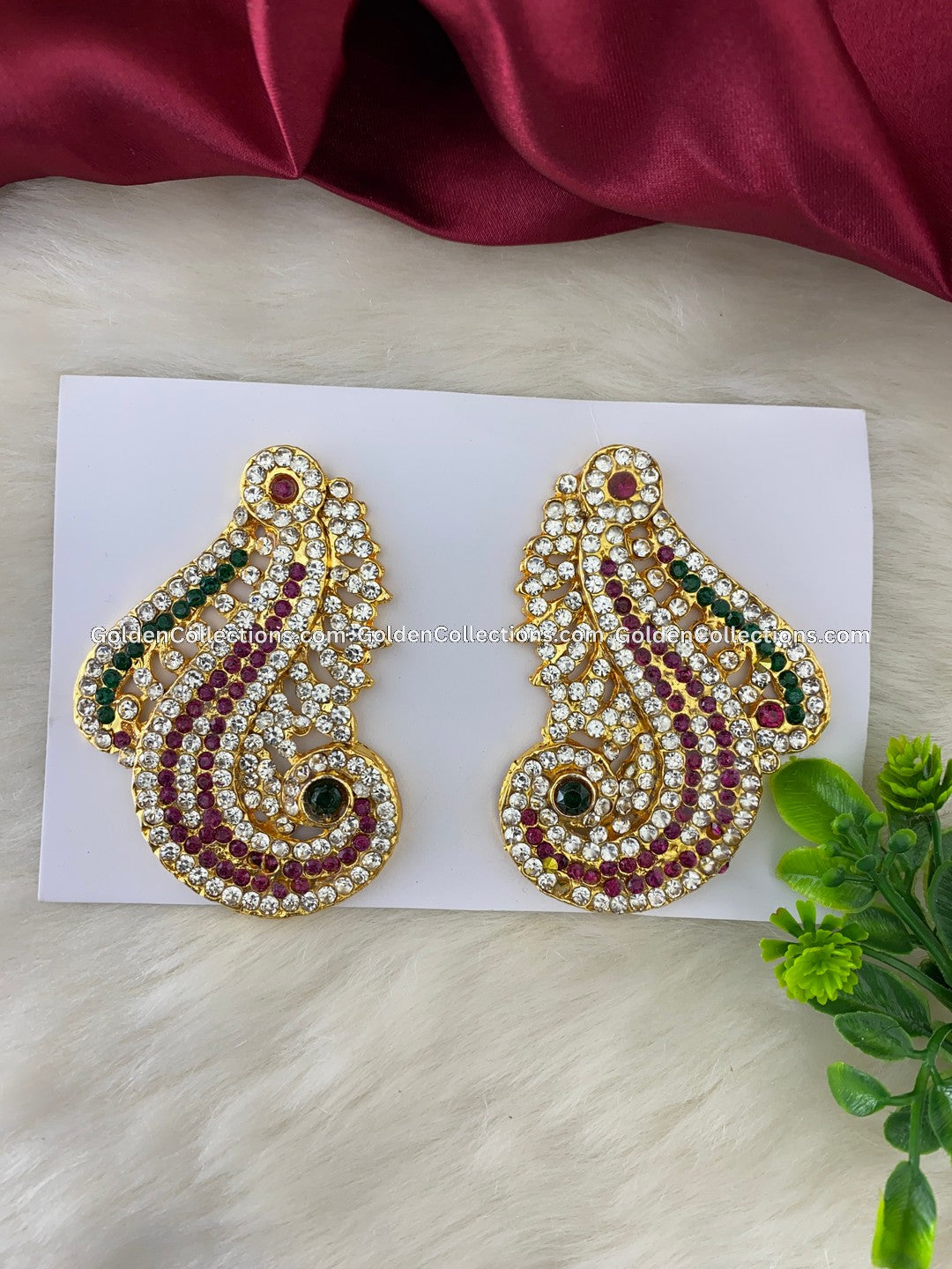 Ammavaru Earrings - Divine Goddess Jewelry - DGE-123