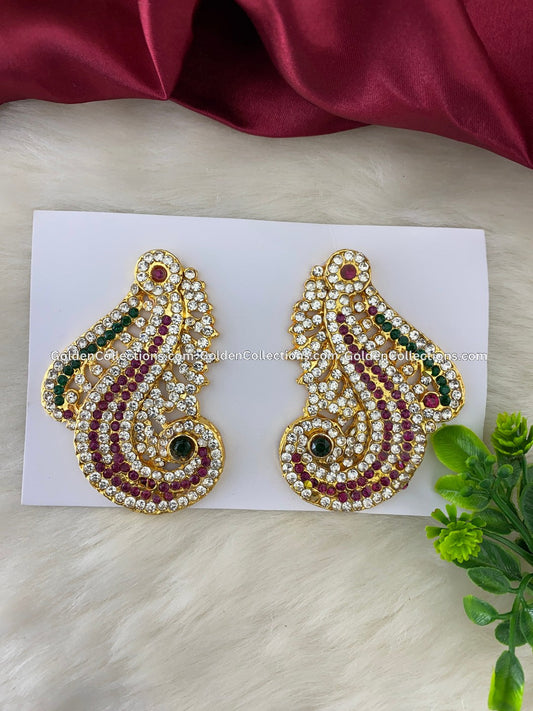 Ammavaru Earrings - Divine Goddess Jewelry - DGE-123
